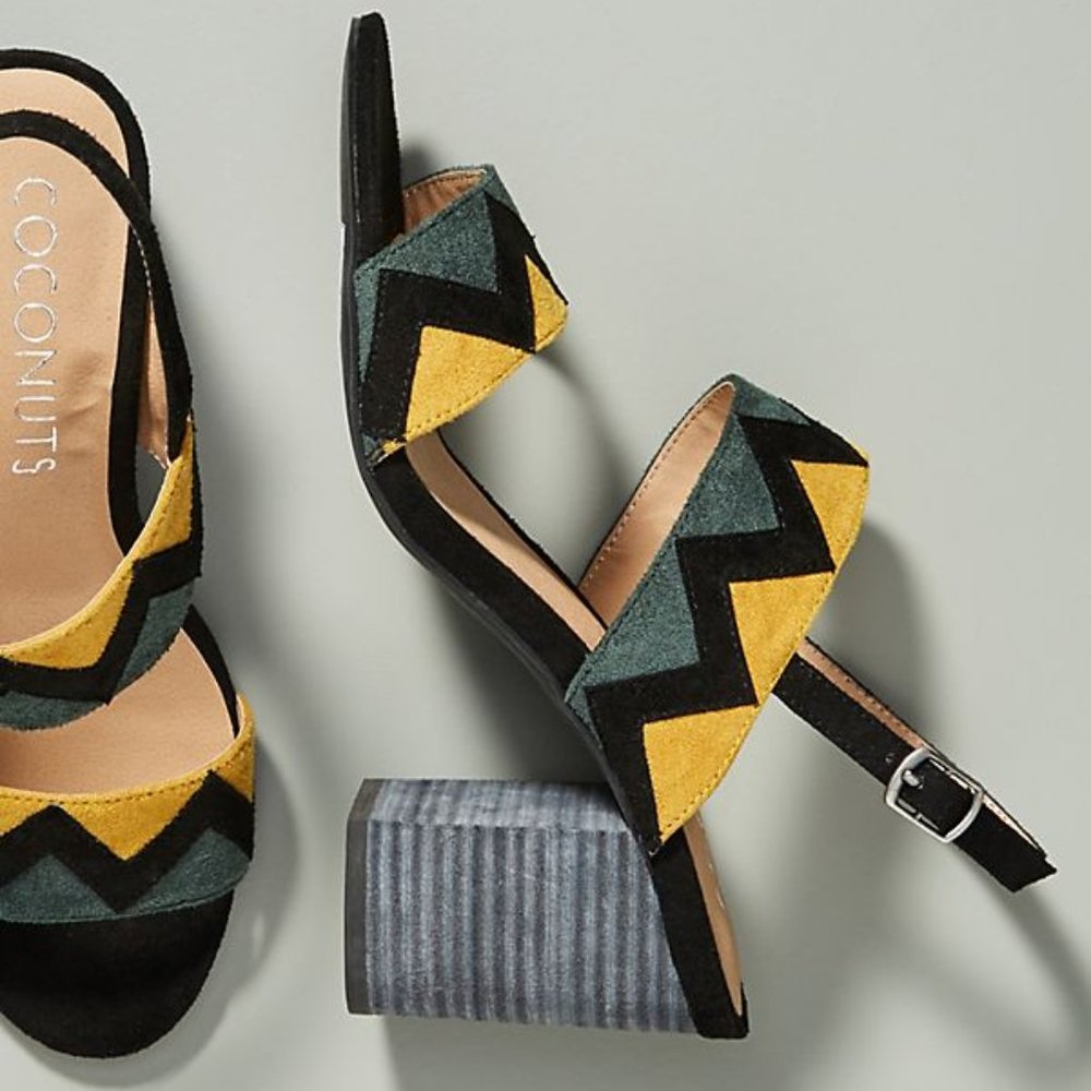 NWOT Matisse Merci Block Heel Slingback Sandal